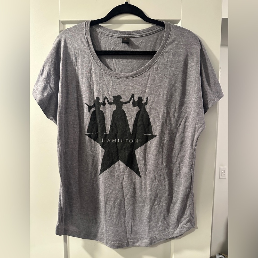 Hamilton Gray Short Sleeve Relaxed T-Shirt from show